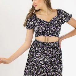 SHOKO New In Skirt Violette Black