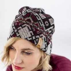 SHOKO Beanie Hat Mountain Vibes
