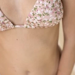 SHOKO Bikini Top Rosie Ann In Dusty Pink