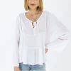 SHOKO Blouse Felia White Tops & T-Shirts
