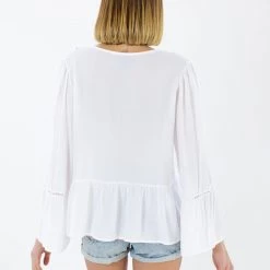 SHOKO Blouse Felia White Tops & T-Shirts