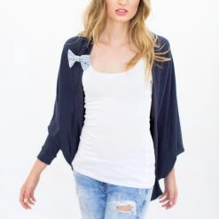 SHOKO Cardigan Bella Dark Blue. Cardigans & Jackets