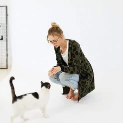 SHOKO Cardigan Leo Olive Cardigans & Jackets 10 SHOKO Cardigan Leo Olive Cardigans & Jackets