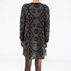 SHOKO Cardigans & Jackets Cardigan Mona In Black Geo. 7 SHOKO Cardigans & Jackets Cardigan Mona In Black Geo.