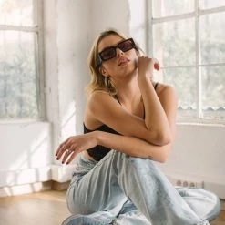 SHOKO Crop Top Cassandra Black Lace