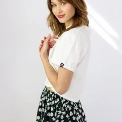 SHOKO Tops & T-Shirts Crop Top Dream In White.