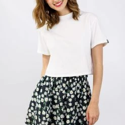SHOKO Tops & T-Shirts Crop Top Dream In White.