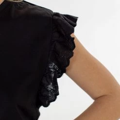 SHOKO Tops & T-Shirts Crop Top Joy Black