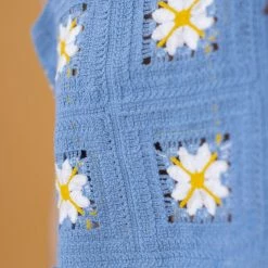 SHOKO New In Crop Top Lila Blue