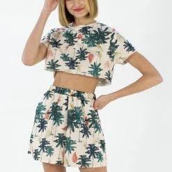 SHOKO Tops & T-Shirts Crop Top Palmie