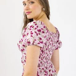 SHOKO Crop Top Violette Pink 8 SHOKO Crop Top Violette Pink