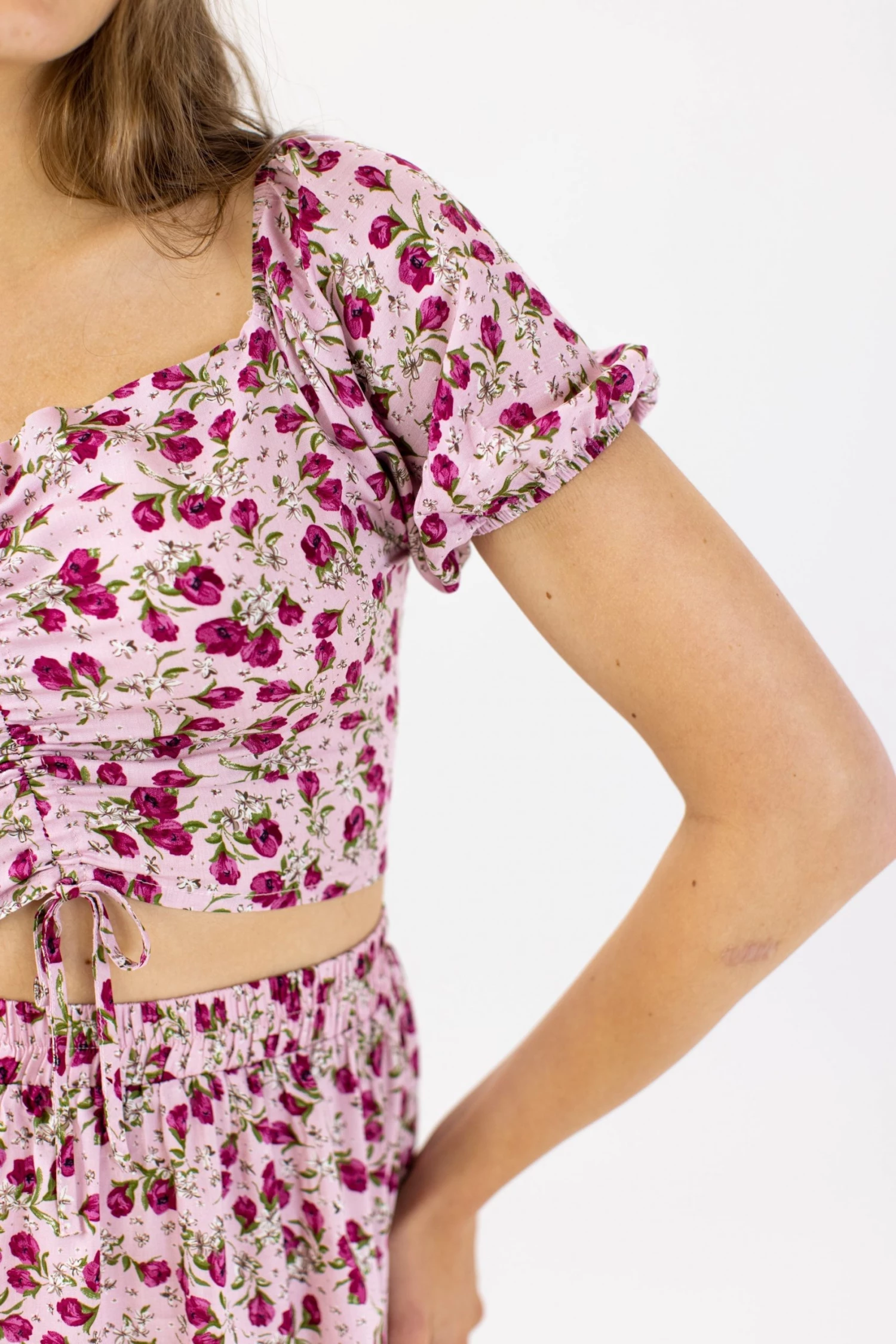 SHOKO Crop Top Violette Pink 2 SHOKO Crop Top Violette Pink