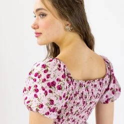 SHOKO Crop Top Violette Pink 7 SHOKO Crop Top Violette Pink