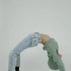 SHOKO Sweaters & Hoodies Cropped Hoodie Confetti Mint By Jo.