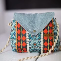 Shoko Bags Next Day Delivery Crossbody Bag Andalousia In Blue