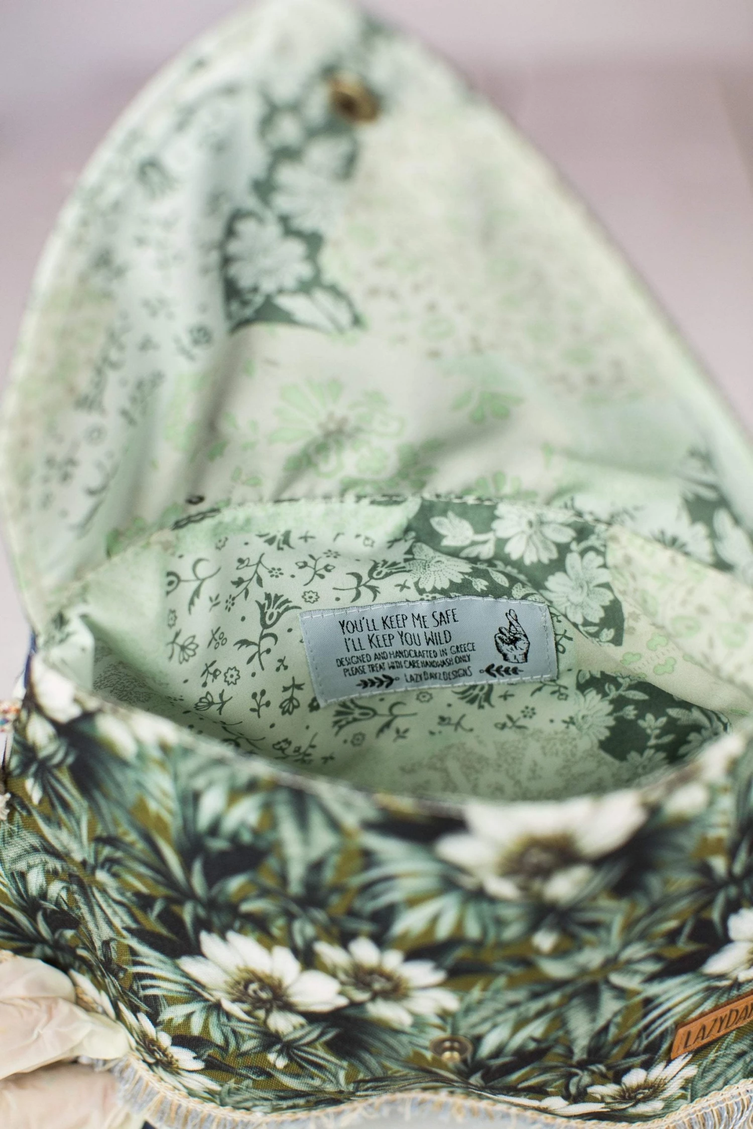 Shoko Bags Crossbody Bag Andalousia In Grey Floral Bags 5 Shoko Bags Crossbody Bag Andalousia In Grey Floral Bags