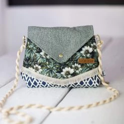 Shoko Bags Crossbody Bag Andalousia In Grey Floral Bags