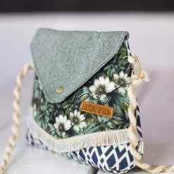 Shoko Bags Crossbody Bag Andalousia In Grey Floral Bags