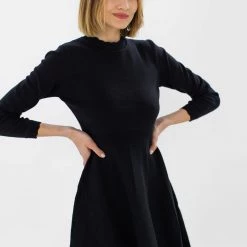 SHOKO Knit Dress Almeida Black Dresses