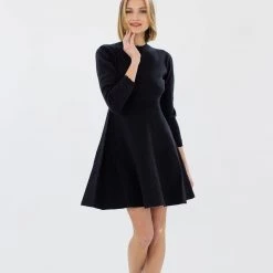 SHOKO Knit Dress Almeida Black Dresses