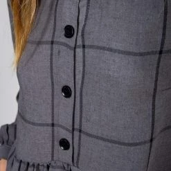 SHOKO Dresses Dress Anisa Dark Grey.