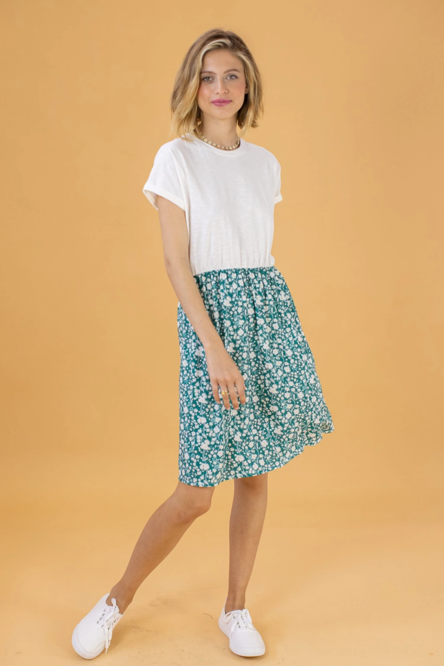 SHOKO Dress Annie Green Floral. New In 1 SHOKO Dress Annie Green Floral. New In