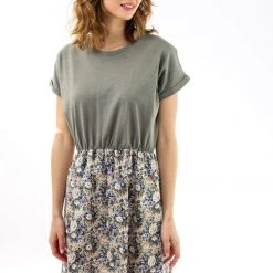 SHOKO Dress Annie Olive Floral. Dresses