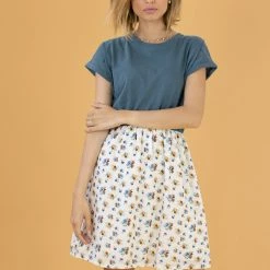 SHOKO Dress Annie Petrol Floral.