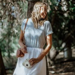 SHOKO Dress Annie White Navy. 11 SHOKO Dress Annie White Navy.