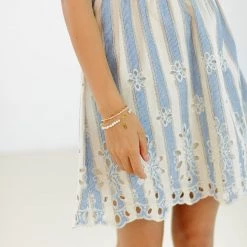 SHOKO Dress Annie White Pastel.