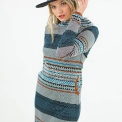 SHOKO Dresses Dress Astrid In Funky Aztec.