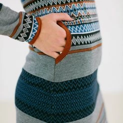 SHOKO Dresses Dress Astrid In Funky Aztec.