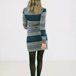 SHOKO Dresses Dress Astrid In Funky Aztec.