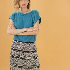 SHOKO Dress Baloux Petrol Ethnic.