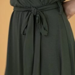 SHOKO Dress Catherine Khaki New In