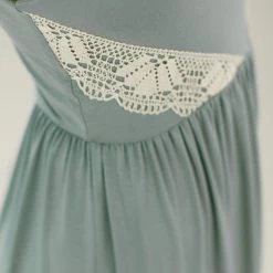 SHOKO Dress Dahlia Mint Lace.