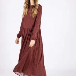 SHOKO Dress Daphne Chestnut Leo. Dresses