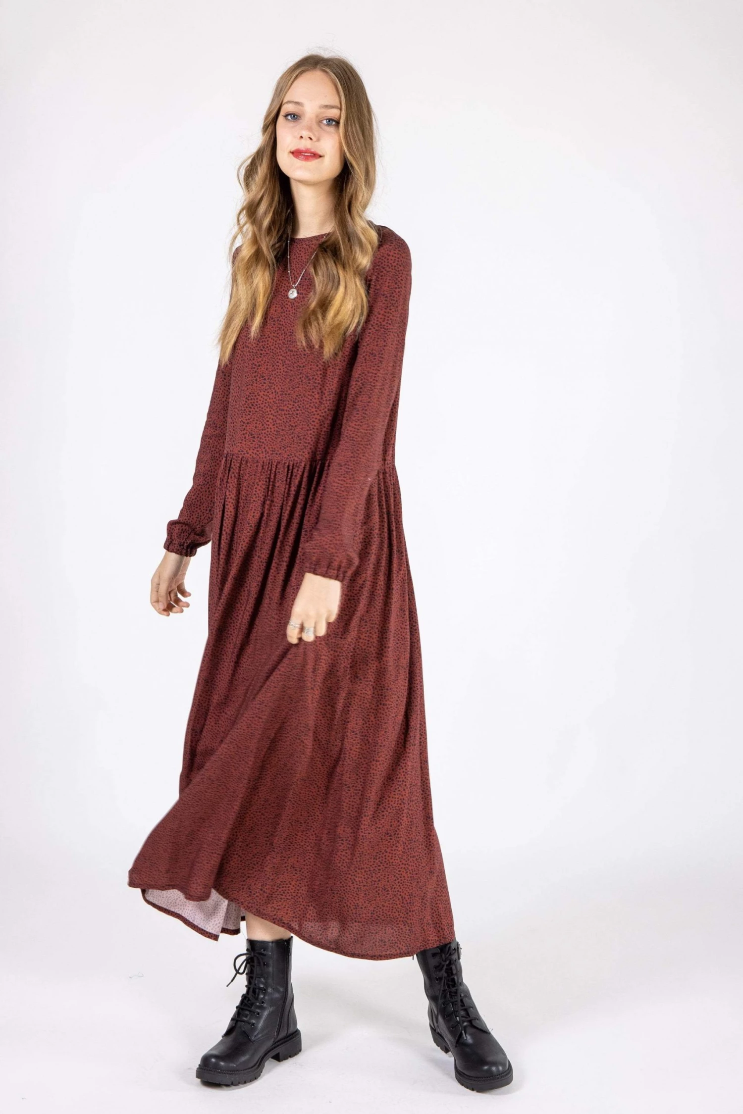 SHOKO Dress Daphne Chestnut Leo. Dresses 2 SHOKO Dress Daphne Chestnut Leo. Dresses
