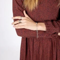 SHOKO Dress Daphne Chestnut Leo. Dresses 8 SHOKO Dress Daphne Chestnut Leo. Dresses