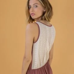 SHOKO Dress Demy Dusty Rose.