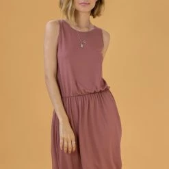 SHOKO Dress Demy Dusty Rose.