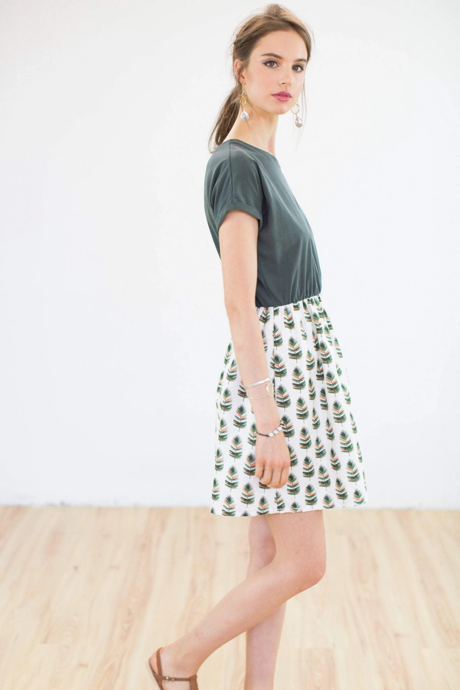 SHOKO Dress English Garden Olive Dresses 4 SHOKO Dress English Garden Olive Dresses