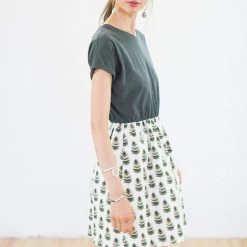 SHOKO Dress English Garden Olive Dresses