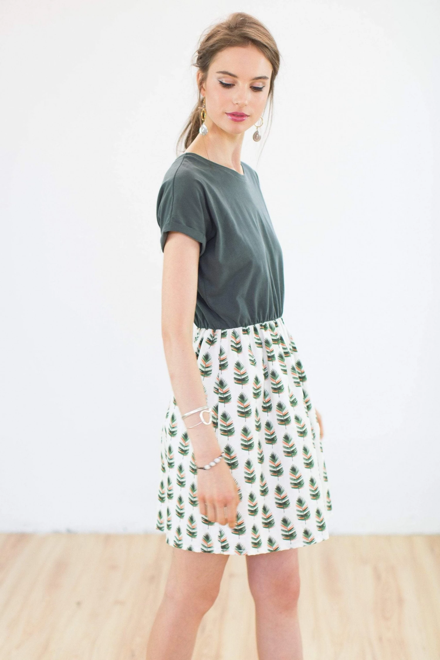 SHOKO Dress English Garden Olive Dresses 1 SHOKO Dress English Garden Olive Dresses