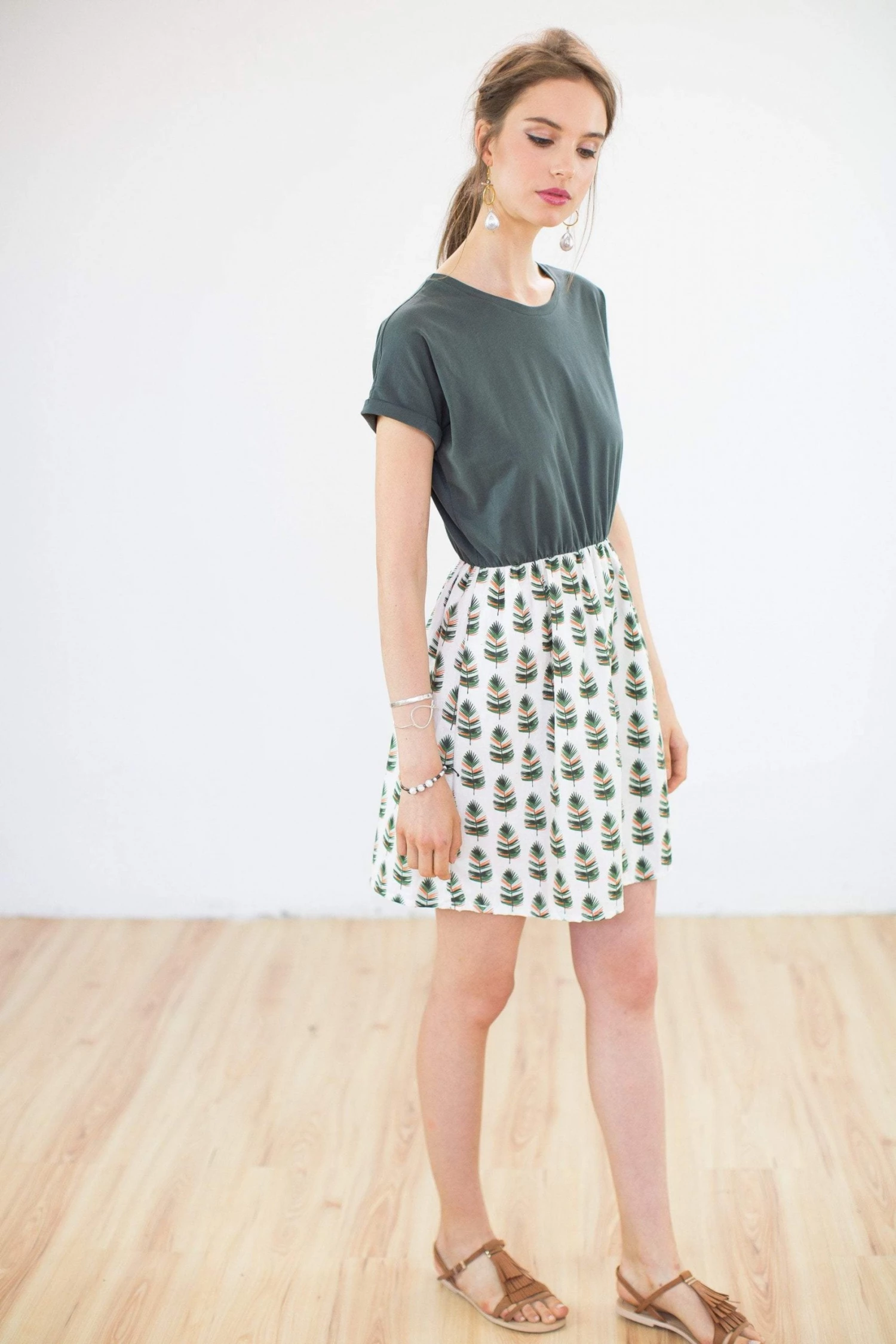 SHOKO Dress English Garden Olive Dresses 5 SHOKO Dress English Garden Olive Dresses