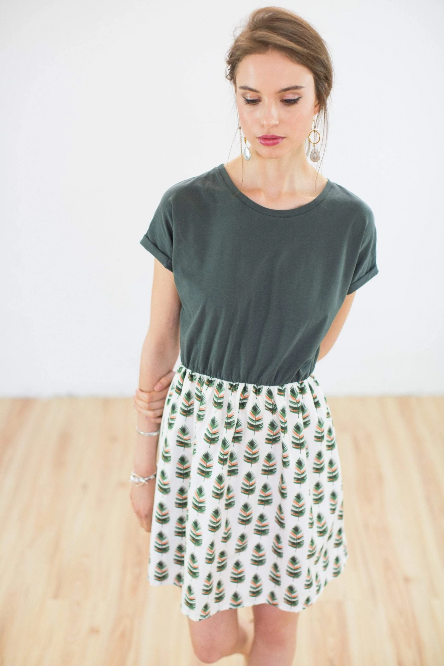 SHOKO Dress English Garden Olive Dresses 3 SHOKO Dress English Garden Olive Dresses