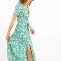 SHOKO Dresses Dress Frances Green Floral.
