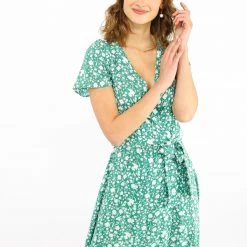 SHOKO Dresses Dress Frances Green Floral.