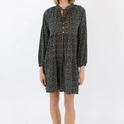 SHOKO Dress Glen Black Floral Dresses