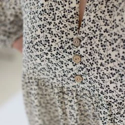 SHOKO Dress Glen Cream Floral